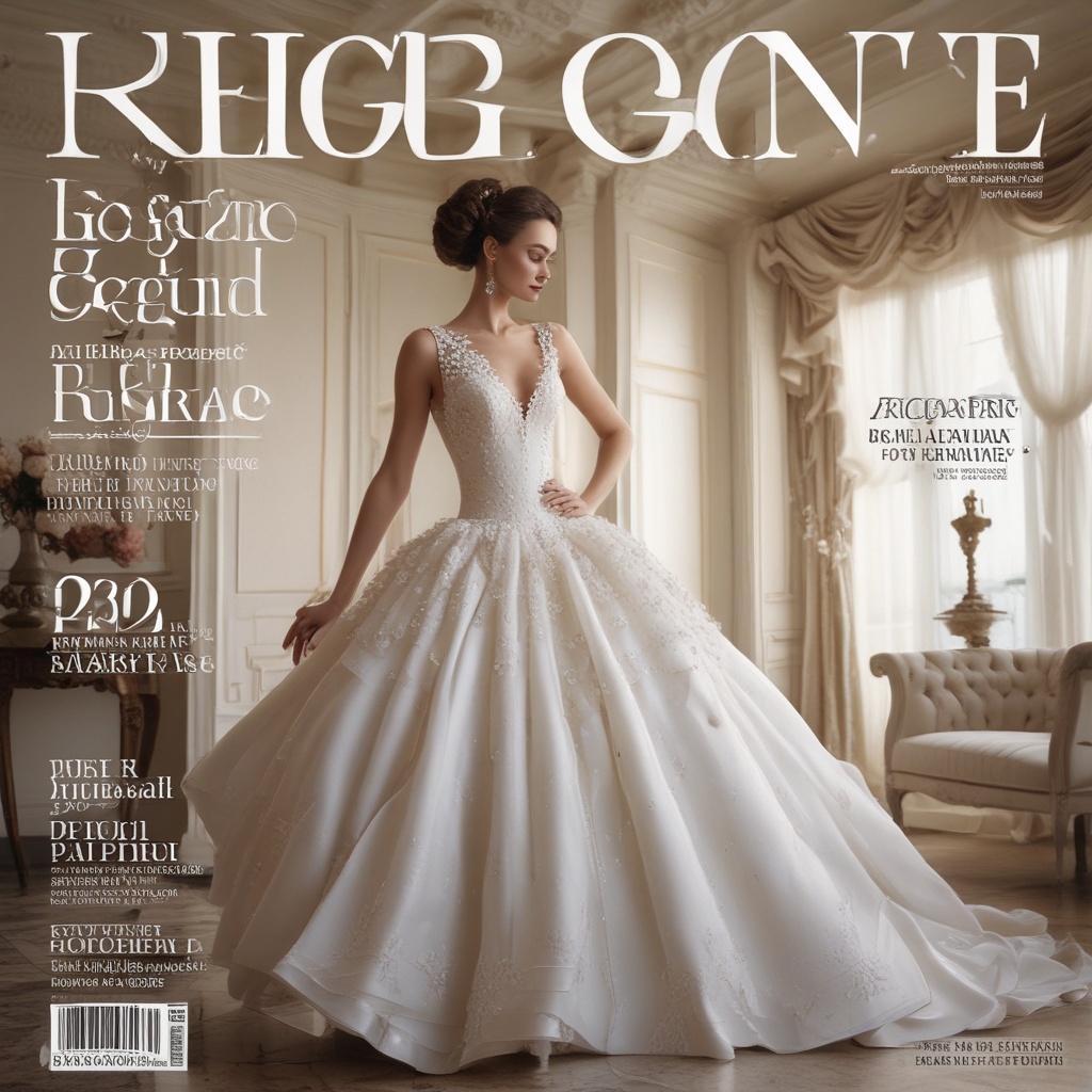 Elegant Magazine Cover